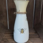 Decoupage Vase (Bee Design)